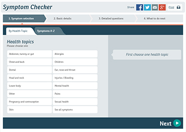 Healthdirect Symptom Checker